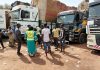 Covid-19 : Le haut conseil des transporteurs sensibilise des chauffeurs routiers