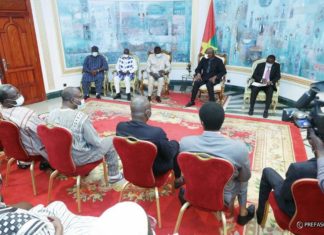 CENI : La nouvelle équipe chez le président du Faso