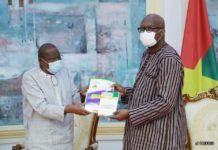 Burkina: Le Haut conseil du dialogue social remet son rapport général d’activités au président du Faso