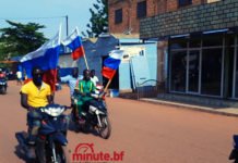 Marche du 23 avril : Les organisateurs paradent à moto dans les rues de Ouagadougou