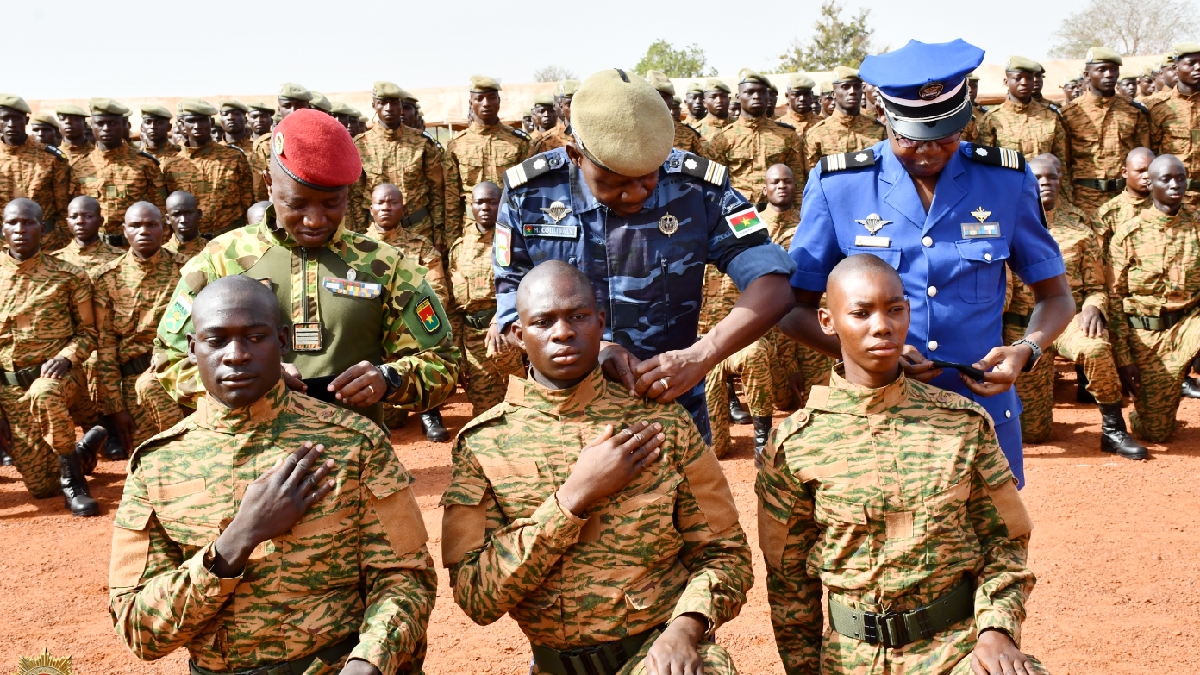 502 Gendarmerie Non-Commissioned Officers Join Fight Against Terrorism in Burkina Faso